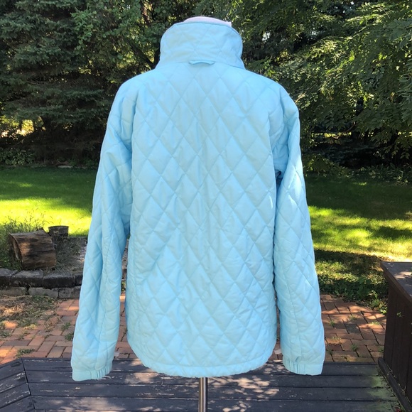 Columbia Blue Interchange Waterproof Removable Liner Hooded Ski Snow Coat size M - Picture 13 of 17